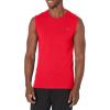 imageChampion Mens Muscle Tank Classic Graphic Muscle Tee Sleeveless Tshirt for Men Reg Or Big amp TallScarlet