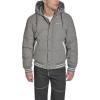 Heather Grey Wool Hoody