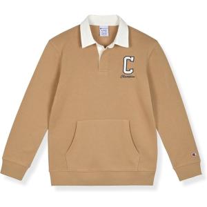 imageChampion Boys Champion Boys Long Sleeve Polo ShirtKhaki