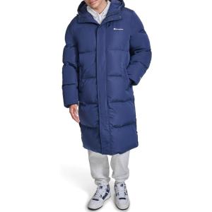 imageChampion Mens Fulllength Puffer With HoodPeacoat