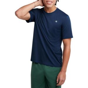 imageChampion Mens Tshirt Sport Tee Moisture Wicking Anti Odor Athletic Tshirt for Men Reg Or Big amp TallNavy
