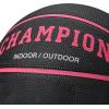 imageChampion Downtown Basketball  Durable Rubber Cover with Deep Channels for Better Control AntiBurst Butyl Bladder Includes Ball Pump for IndoorOutdoor PlayBLACKKNOCKOUT PINK