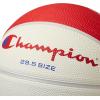 imageChampion Downtown Basketball  Durable Rubber Cover with Deep Channels for Better Control AntiBurst Butyl Bladder Includes Ball Pump for IndoorOutdoor PlayREDWHITEBLUE