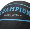 imageChampion Downtown Basketball  Durable Rubber Cover with Deep Channels for Better Control AntiBurst Butyl Bladder Includes Ball Pump for IndoorOutdoor PlayBLACKBONNIE BLUE