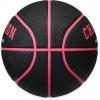 imageChampion Downtown Basketball  Durable Rubber Cover with Deep Channels for Better Control AntiBurst Butyl Bladder Includes Ball Pump for IndoorOutdoor PlayBLACKKNOCKOUT PINK