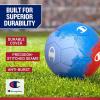 imageChampion Soccer Ball Youth amp Adult  Matte Finish 32Panel Design Enhanced Control Sizes PVC Cover Sizes 34 and 5 for Indoor amp Outdoor Training Includes 6 PumpUSA
