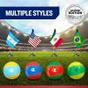 imageChampion Soccer Ball Youth amp Adult  Matte Finish 32Panel Design Enhanced Control Sizes PVC Cover Sizes 34 and 5 for Indoor amp Outdoor Training Includes 6 PumpBrazil