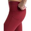 imageChampion Womens Performance Inner Drawcord 78 LeggingsPomegranate