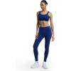 imageChampion Womens Performance Script Drawcord 78 Leggings FittedBlue Depths  Script Logo