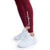 imageChampion Womens Performance Script Drawcord 78 Leggings FittedPomegranate  Script Logo