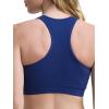 imageChampion Womens Champion Script Sports Bra Flexible FitBlue Depths  Script Logo