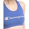 imageChampion Womens Champion Script Sports Bra Flexible FitCoastal Fjord  Script Logo