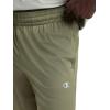 imageChampion Mens 10 Sport Knit Shorts Slim Fit LightweightBurnt Olive  C Logo