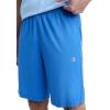 imageChampion Mens 10 Sport Knit Shorts Slim Fit LightweightNebulas Blue  C Logo