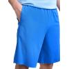 imageChampion Mens 10 Sport Knit Shorts Slim Fit LightweightNebulas Blue  C Logo