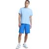 imageChampion Mens 10 Sport Knit Shorts Slim Fit LightweightNebulas Blue  C Logo