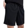 imageChampion Mens Performance 9 Mesh Shorts Standard Fit Lightweight Available in Regular and Big amp TallBlack  C Logo