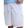 imageChampion Mens Performance 9 Mesh Shorts Standard Fit Lightweight Available in Regular and Big amp TallBright White  C Logo