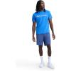 imageChampion Mens Performance 9 Mesh Shorts Standard Fit Lightweight Available in Regular and Big amp TallCoastal Fjord  C Logo