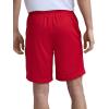 imageChampion Mens Performance 9 Mesh Shorts Standard Fit Lightweight Available in Regular and Big amp TallTango Red  C Logo