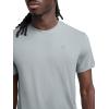 imageChampion Mens Performance Sport Crewneck Short Sleeve TShirt Standard Fit Lightweight BreathableQuarry  C Logo