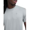 imageChampion Mens Performance Sport Crewneck Short Sleeve TShirt Standard Fit Lightweight BreathableQuarry  C Logo