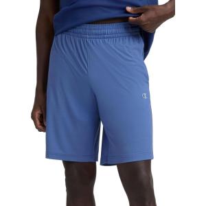 imageChampion Mens 10 Sport Knit Shorts Slim Fit LightweightCoastal Fjord  C Logo