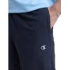 imageChampion Mens 7 Sport Knit Shorts Slim Fit LightweightDeep Navy  C Logo