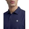 imageChampion Mens Performance Sport Polo Standard FitDeep Navy  C Logo