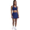 imageChampion Womens Infinity Racerback Sports Bra Moderate Support Seamless Moisture WickingBlue Depths  C Logo