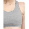 imageChampion Womens Infinity Racerback Sports Bra Moderate Support Seamless Moisture WickingOxford Gray Heather  C Logo
