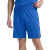 imageChampion Mens 7 Sport Knit Shorts Slim Fit LightweightNebulas Blue  C Logo