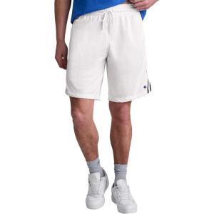 imageChampion Mens 10 Lacrosse Shorts Standard Fit Lightweight Available in Regular and Big amp TallBright White