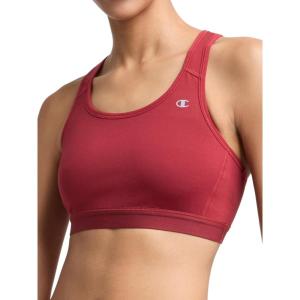 imageChampion Womens Sports Bra HighImpact Compression MoistureWicking FabricPomegranate