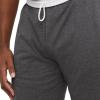 imageChampion Men Graphic Lounge ShortStandard Fit7 InseamScript LogoLightweight 100 Cotton JersyAvailable RegularBigTallGranite Heather  C Patch Logo