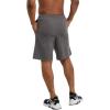 imageChampion Men Graphic Lounge ShortStandard Fit7 InseamScript LogoLightweight 100 Cotton JersyAvailable RegularBigTallGranite Heather  C Patch Logo
