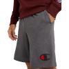 imageChampion Men Graphic Lounge ShortStandard Fit7 InseamScript LogoLightweight 100 Cotton JersyAvailable RegularBigTallGranite Heather C Logo