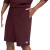 imageChampion Men Graphic Lounge ShortStandard Fit7 InseamScript LogoLightweight 100 Cotton JersyAvailable RegularBigTallMaroon