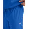 imageChampion Men Graphic Lounge ShortStandard Fit7 InseamScript LogoLightweight 100 Cotton JersyAvailable RegularBigTallNebulas Blue