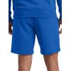 imageChampion Men Graphic Lounge ShortStandard Fit7 InseamScript LogoLightweight 100 Cotton JersyAvailable RegularBigTallNebulas Blue