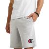 imageChampion Men Graphic Lounge ShortStandard Fit7 InseamScript LogoLightweight 100 Cotton JersyAvailable RegularBigTallOxford Gray C Logo