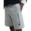 imageChampion Men Graphic Lounge ShortStandard Fit7 InseamScript LogoLightweight 100 Cotton JersyAvailable RegularBigTallOxford Gray Heather