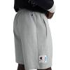 imageChampion Men Graphic Lounge ShortStandard Fit7 InseamScript LogoLightweight 100 Cotton JersyAvailable RegularBigTallOxford Gray Heather