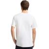 imageChampion Mens Classic Script Graphic Short Sleeve TShirt Standard Fit Tonal Logo Available in Regular and Big amp TallBright White  Tonal Script Logo