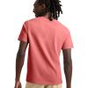 imageChampion Mens Classic Script Graphic Short Sleeve TShirt Standard Fit Tonal Logo Available in Regular and Big amp TallCozy Brick Red