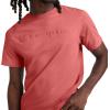 imageChampion Mens Classic Script Graphic Short Sleeve TShirt Standard Fit Tonal Logo Available in Regular and Big amp TallCozy Brick Red