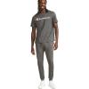 imageChampion Mens Classic Script Graphic Short Sleeve TShirt Standard Fit Tonal Logo Available in Regular and Big amp TallGranite Heather