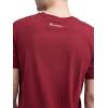 imageChampion Mens Classic Script Graphic Short Sleeve TShirt Standard Fit Tonal Logo Available in Regular and Big amp TallPomegranate