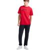 imageChampion Mens Classic Script Graphic Short Sleeve TShirt Standard Fit Tonal Logo Available in Regular and Big amp TallScarlet  Classic Script Logo