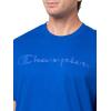 imageChampion Mens Classic Script Graphic Short Sleeve TShirt Standard Fit Tonal Logo Available in Regular and Big amp TallSurf the Web